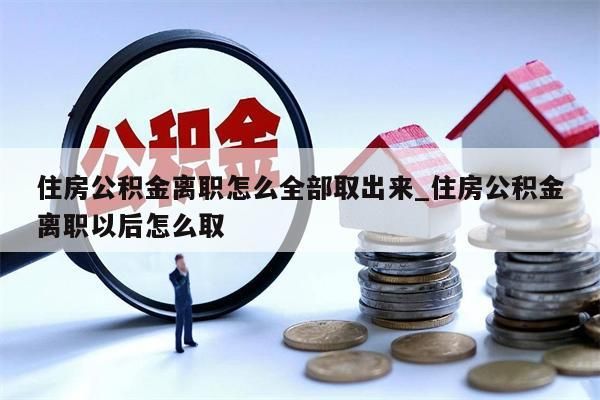 住房公積金離職怎么全部取出來_住房公積金離職以后怎么取