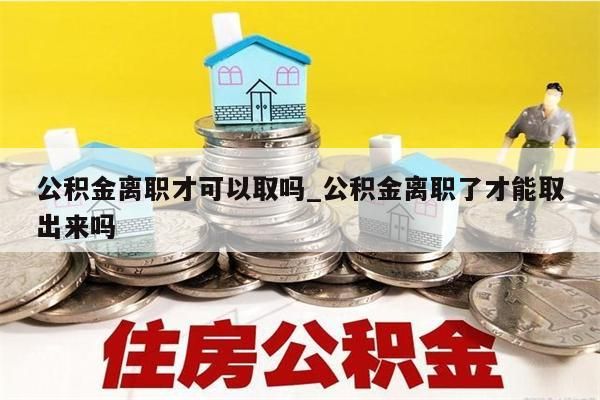 公積金離職才可以取嗎_公積金離職了才能取出來嗎